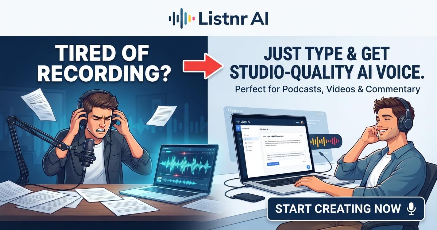 Voice generator, podcasts, videos