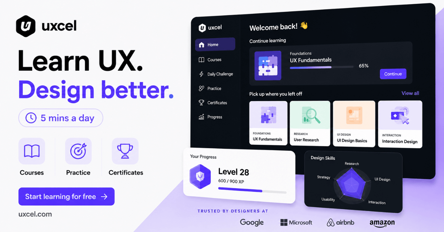 Master UX Faster ⚡